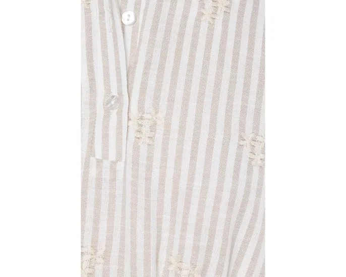 Мини-платье Vince Camuto с пышными рукавами-фонариками и рюшами