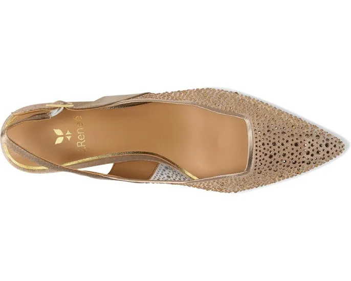 Туфли Aleksa на каблуке с мысом и стропой от J. Renee