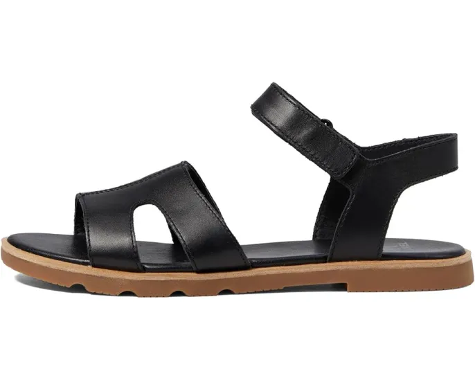 Сандалии SOREL Ella™ III Ankle Strap с плоской подошвой и пряжкой на щиколотке
