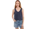 Топ Toad&Co Taj Hemp Button Back из конопли с V-образным вырезом