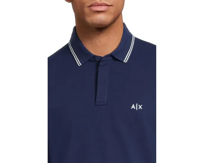 Поло Essential Logo с вышитым логотипом Armani Exchange