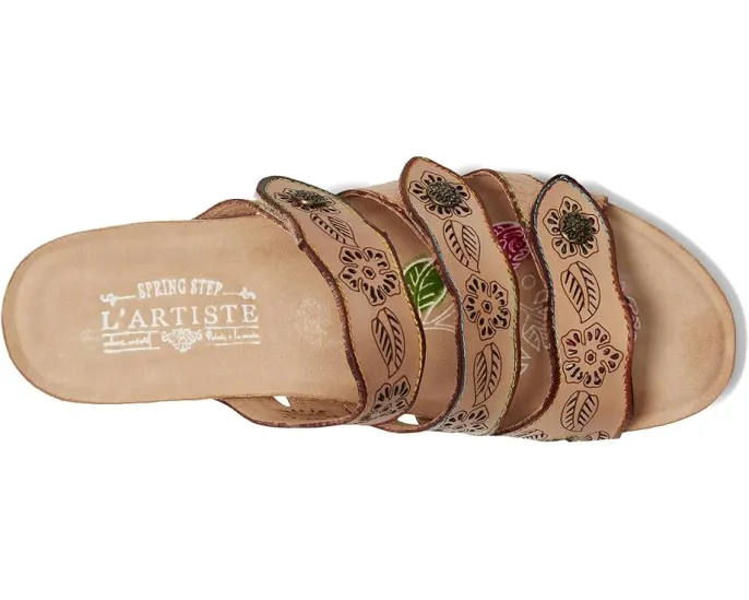 Сандалии Carbone с клиновидным каблуком и регулируемыми ремешками