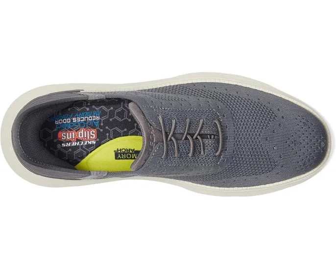 Кроссовки SKECHERS Garza Palma с вязаным верхом и технологией Hands Free Slip ins