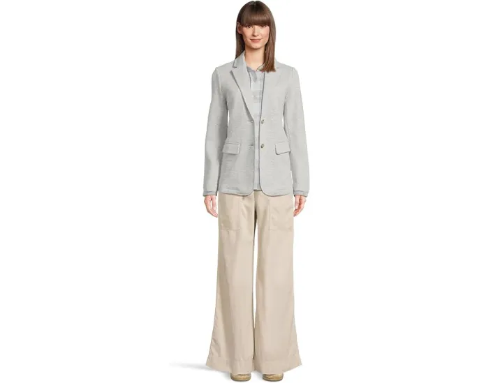 Пиджак Faherty Inlet из хлопковой ткани с расслабленным кроем