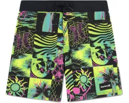 Шорты Hurley Kids Checker Doodle Boardshorts с клетчатым принтом