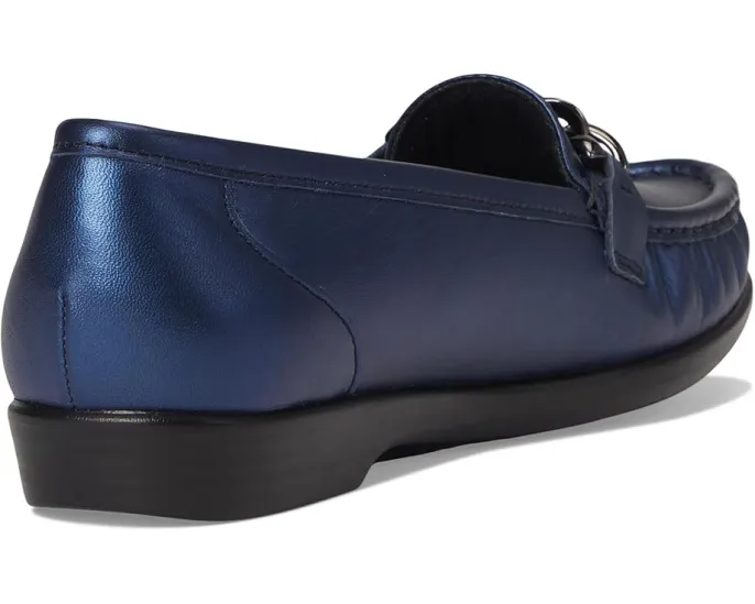 Лоферы SAS Metro Link Comfort с цепочкой и мокасиновой конструкцией