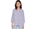 Блузка NYDJ Pintuck с защипами и скрытой застежкой