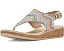 LifeStride пляжные сандалии Beachy Thong с клиновидным каблуком