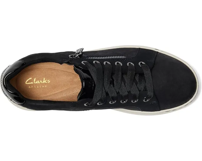 Кроссовки Clarks Nalle Zen из нубука и замши с боковой молнией