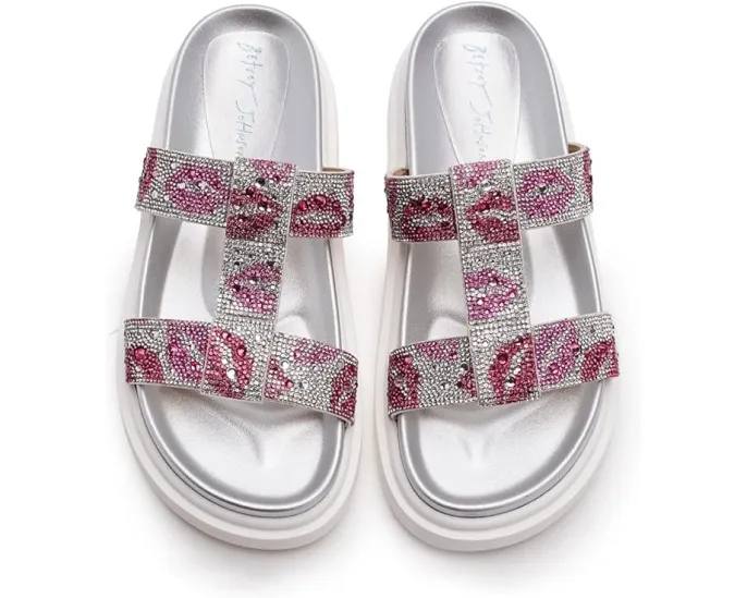 Сандалии Blue by Betsey Johnson Billy с контурной стелькой и резиновой подошвой