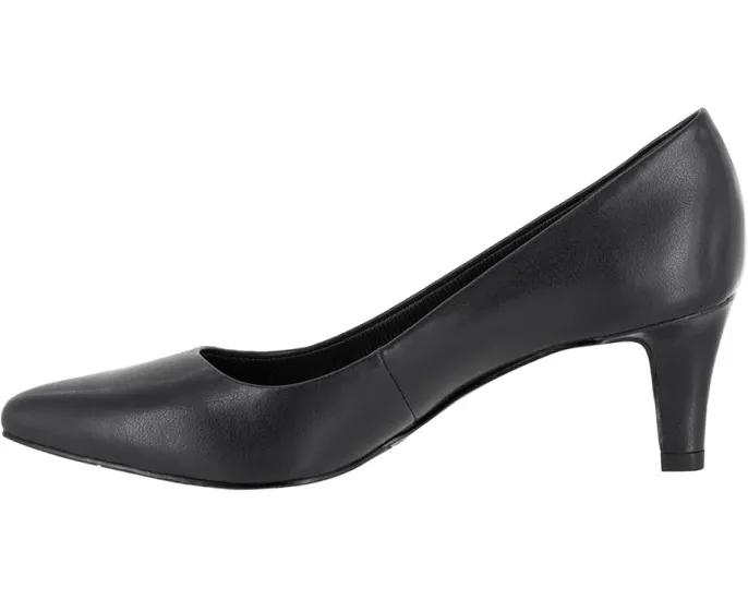 Балетки Easy Street Pointe с зауженным носком на каблуке