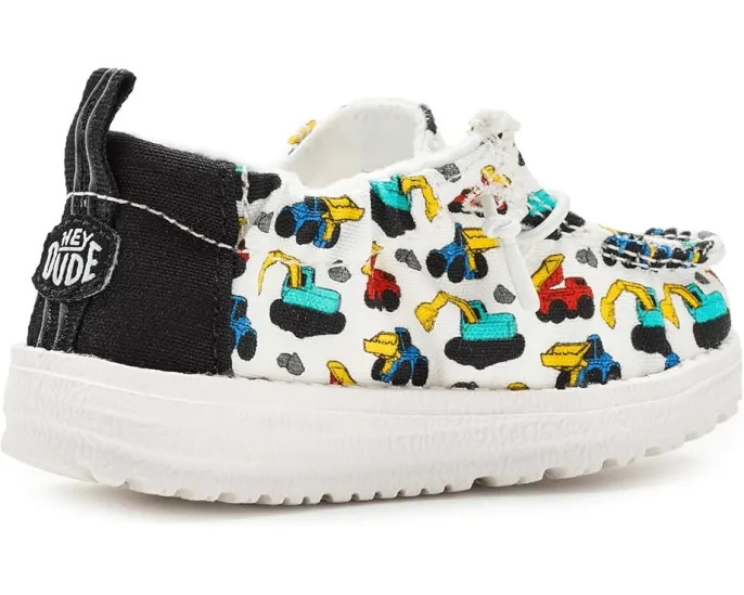 Hey Dude Kids LILDUDE Slip-On Novelty первые ботинки с эластичными шнурками