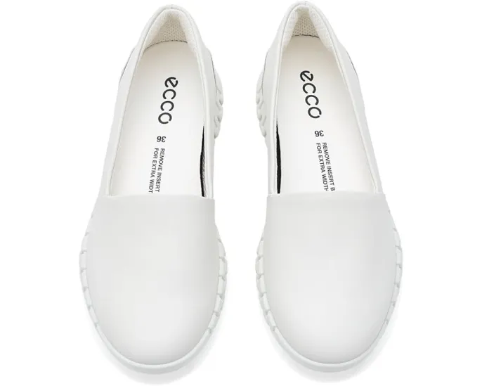 Слипоны ECCO Gruuv Lite Espadrille с кожаным верхом и эластичными вставками