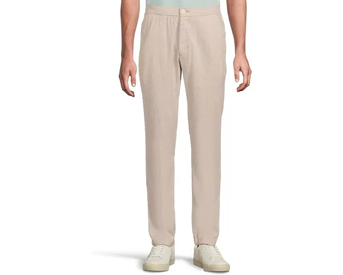 Брюки Tommy Bahama Beach Coast Linen с эластичным поясом и карманами на пуговицах