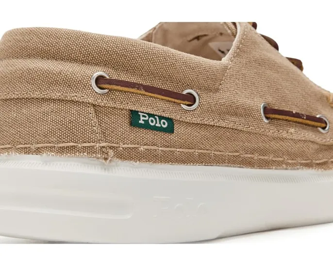 Кроссовки Polo Ralph Lauren Rlite Mariner из хлопка с кожаными шнурками