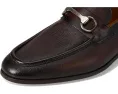 Magnanni Darien лоферы из текстурированной кожи с металлической деталью