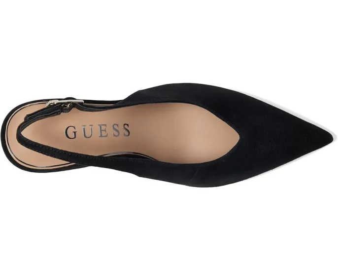 Туфли лодочки GUESS Primo на шпильке с острым носком и ремешком