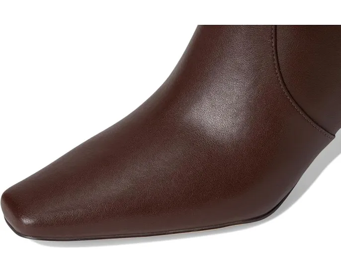 Ботильоны COACH Sculpted C на низком каблуке с молнией