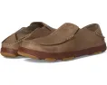 Мокасины OluKai Moloa из цельной кожи с гелевой вставкой и складывающейся пяткой
