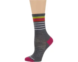 Носки Darn Tough Vermont Stride Micro Crew ультралегкие в полоску из мериноса