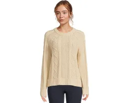 Свитер L.L.Bean Signature Cotton Fisherman с круглой горловиной