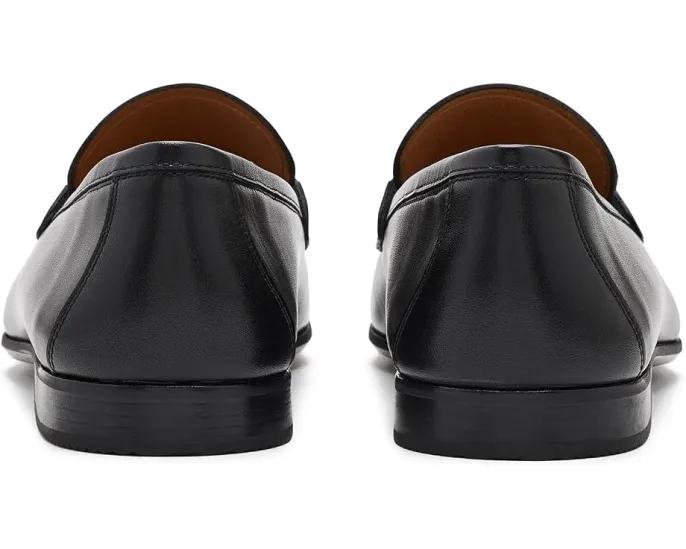 Черные лоферы Magnanni Tazz Side Bit с металлической вставкой