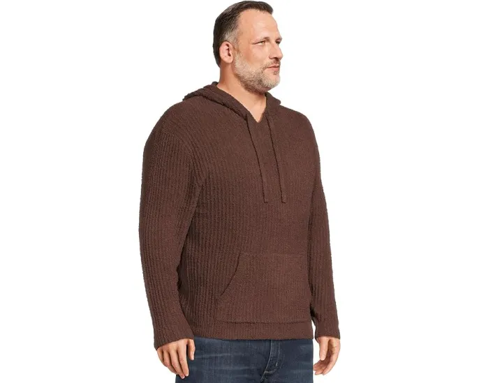 Толстовка UGG Finnegan Hoodie Rib с капюшоном и карманом