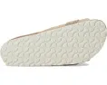 Сандалии Birkenstock Oita Printed Footbed с замшевым верхом и стелькой с принтом