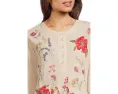Mixed Media Henley Thermal
