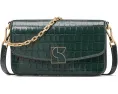 Средняя кожаная сумка через плечо Kate Spade New York Dakota Croc Embossed