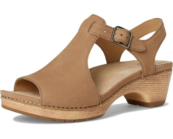 Туфли Laverne с открытым мыском и ремешком на щиколотке от Dansko