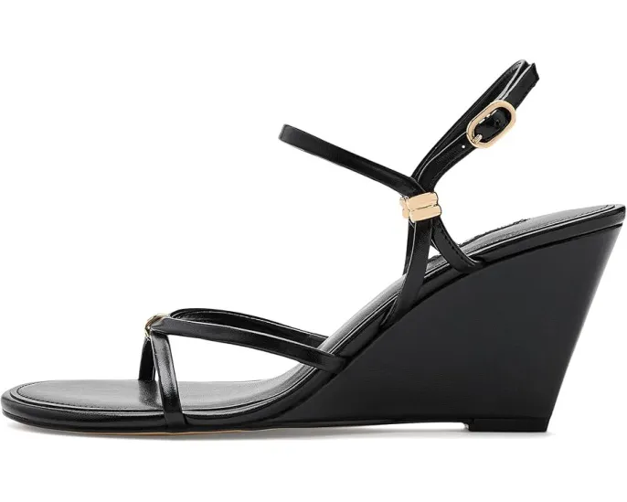 Босоножки Nine West Devva на танкетке с регулируемым ремешком на щиколотке