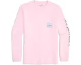 Футболка Vineyard Vines с длинным рукавом и принтом спортивной рыбалки
