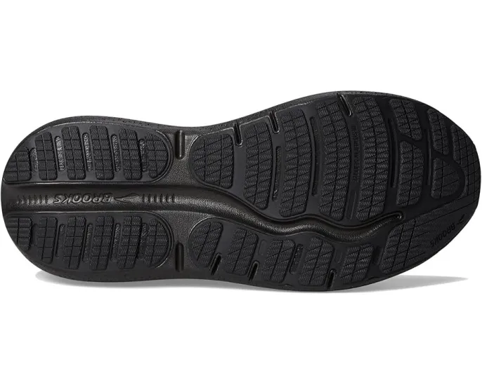 Кроссовки Brooks Ghost Max Leather с азотной амортизацией и технологией Glideroll Rocker