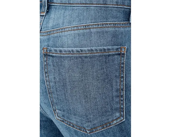 Джинсы Kelsey High-Rise Fab Ab Ankle Flare из хлопка KUT from the Kloth в цвете Flourish