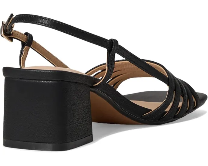 Сандалии Journee Collection Shayana на платформе с открытым носком и ремешком на щиколотке