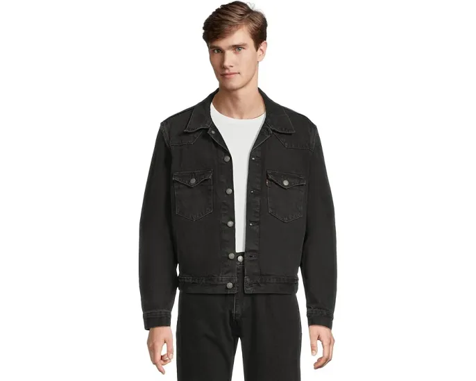 Джинсовая куртка Western Trucker с кокеткой и расслабленным кроем Levi's®