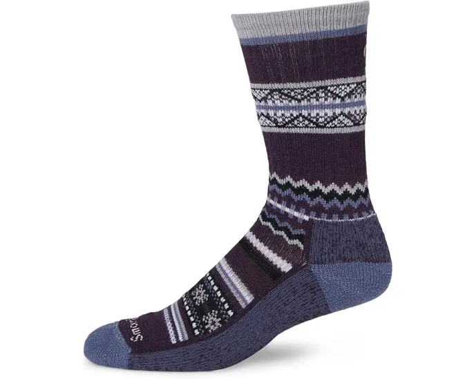 Носки Smartwool Everyday Snowed In Sweater Crew с эффектом свитера и комфортной резинкой