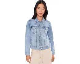 Джинсовая куртка Liverpool Los Angeles Classic с эластичностью и накладными карманами