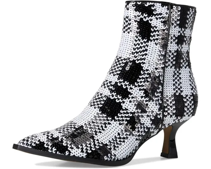 Ботильоны Blue by Betsey Johnson Louisa на небольшом каблуке с клетчатым узором
