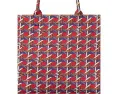 Сумка тоут Ella Circular Knit с круговой вязкой и клетчатым принтом от Tory Burch