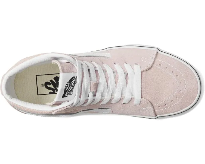 Детские кроссовки Vans SK8-Hi с высоким верхом из замши и канваса