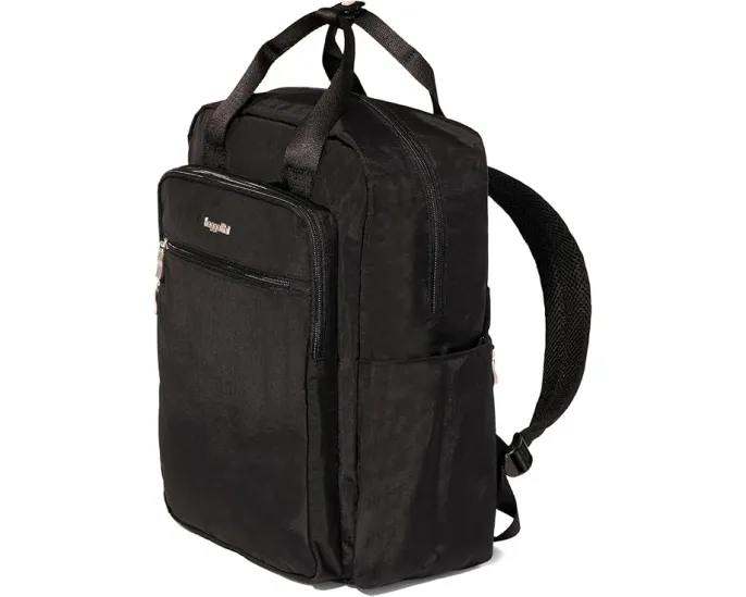 Рюкзак Baggallini для ноутбука с множеством карманов и рукавом для чемодана