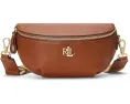 Поясная сумка Lauren Ralph Lauren из натуральной кожи с регулируемым ремнем