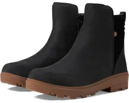 Ботинки Bogs Holly Zip Leather II из золотосертифицированной кожи с защитой от влаги