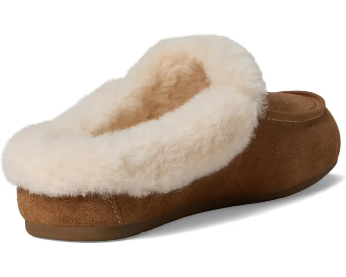 UGG Ansley Mule мюли из замши с овчиной и подошвой для дома и улицы