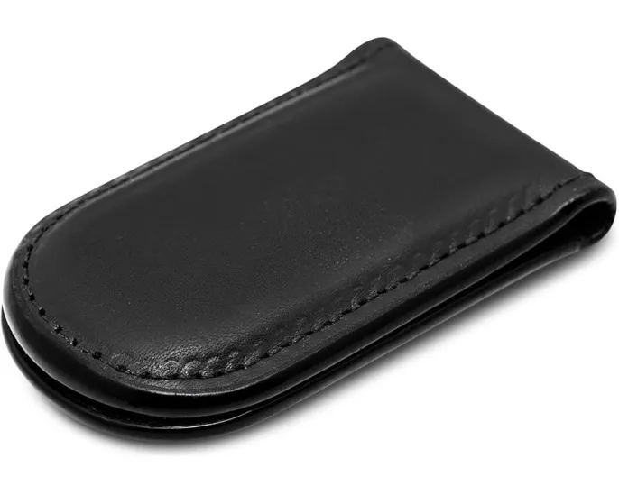 Денежный зажим Old Leather Collection от Bosca с магнитной застежкой