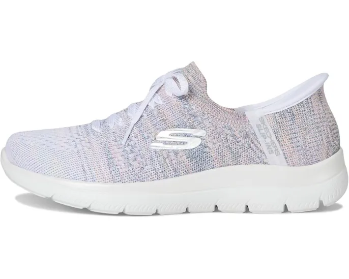 Skechers Summits Hands Free Slip-INS с фиксированными эластичными шнурками и памятью формы