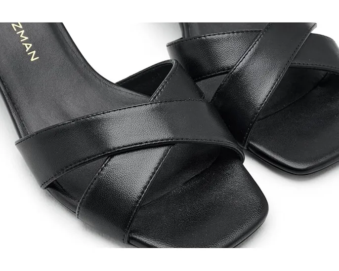 Босоножки Stuart Weitzman Vinnie Sandal 50 на каблуке kitten heel