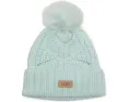 Шапка UGG Cable Beanie с помпоном и косой вязкой
